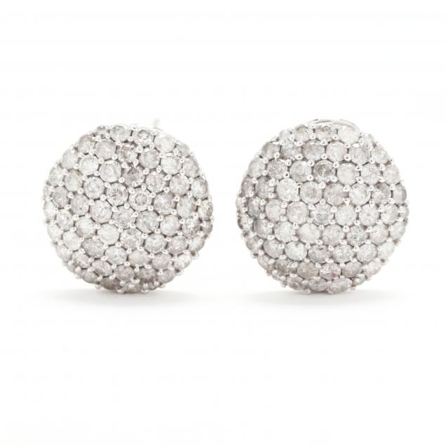 white-gold-and-diamond-earrings