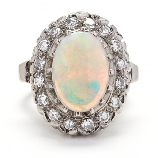 white-gold-opal-and-diamond-ring