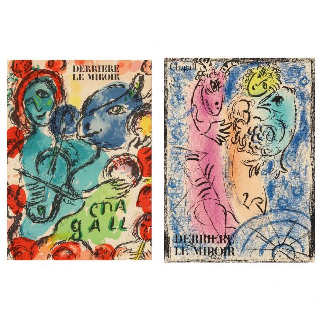 marc-chagall-french-russian-1887-1985-i-pantomime-i-i-the-trap-i-two-works