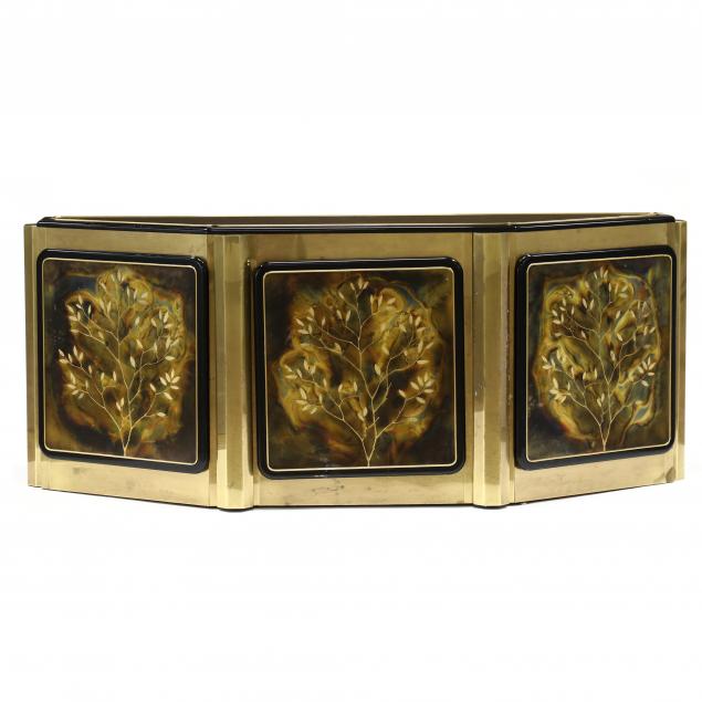 bernard-rhone-i-tree-of-life-i-brass-sideboard