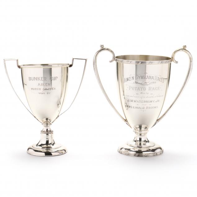 two-american-sterling-silver-trophies-of-equine-events-in-aiken-south-carolina