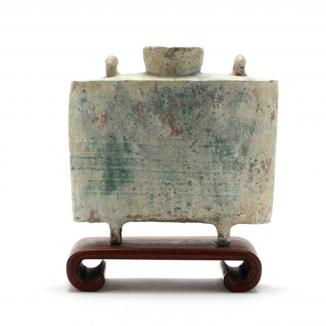a-chinese-green-glazed-tomb-pottery-wine-flask