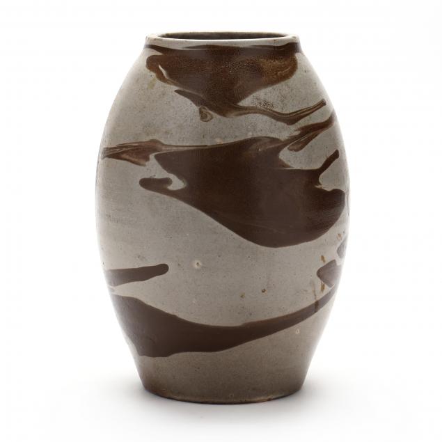 attributed-to-cecil-auman-pottery-nc-cb-masten-glazier-tall-vase