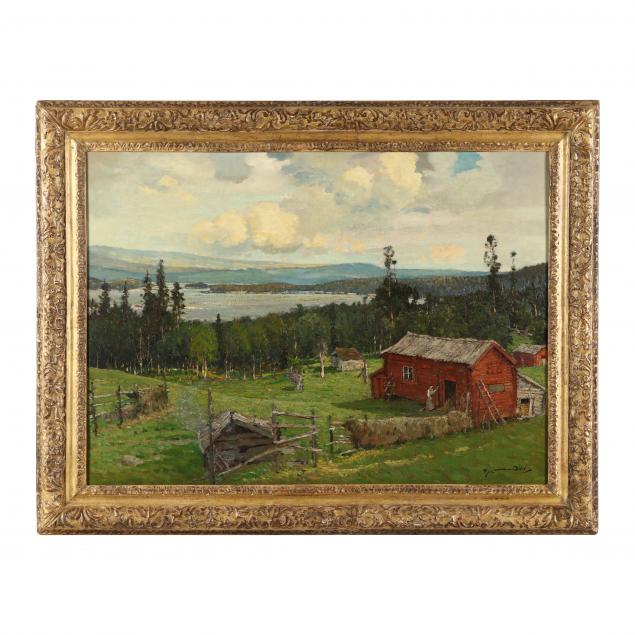 samuel-john-lamorna-birch-r-a-r-w-s-british-1869-1955-swedish-landscape