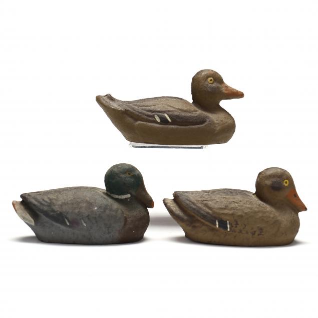 three-carry-lite-miniature-salesman-sample-duck-decoys