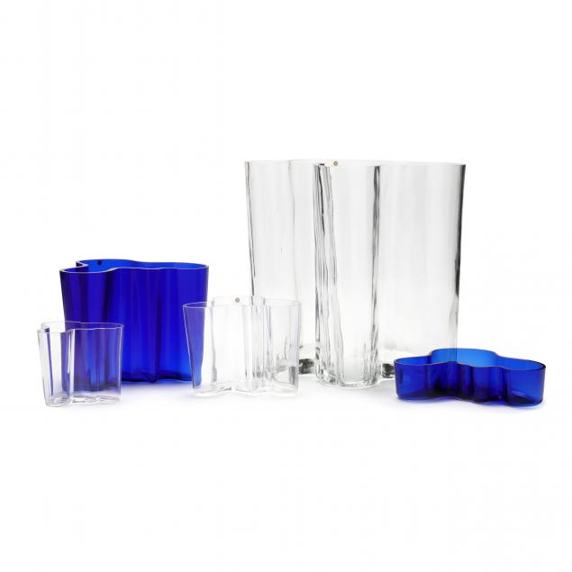 alvar-aalto-finnish-1898-1976-five-i-aalto-i-glass-vases