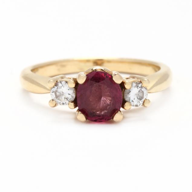 gold-pink-sapphire-and-diamond-ring