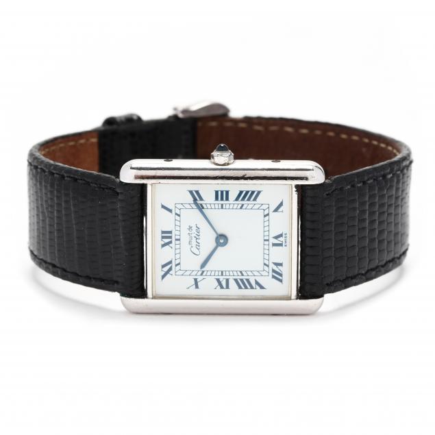 sterling-silver-tank-watch-must-de-cartier