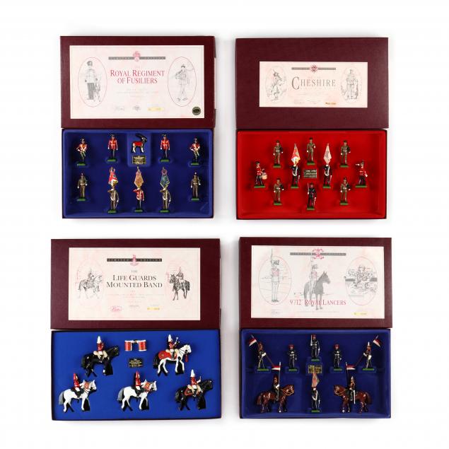 four-boxed-limited-editions-britains-mounted-military-miniatures