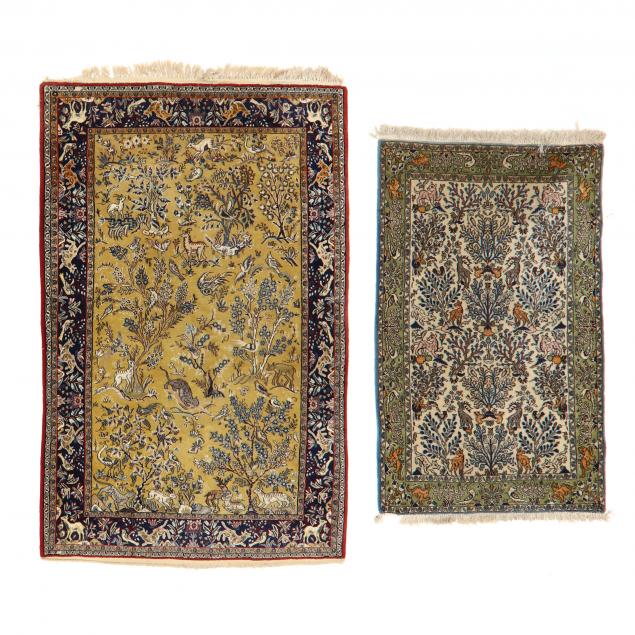 two-persian-qum-floral-rugs