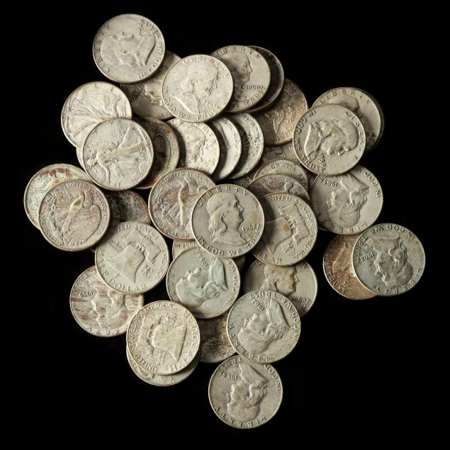 mixed-group-of-circulated-20th-century-silver-coinage
