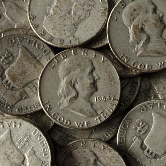 forty-40-circulated-franklin-halves