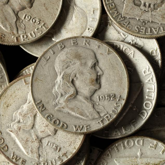 forty-40-circulated-franklin-halves