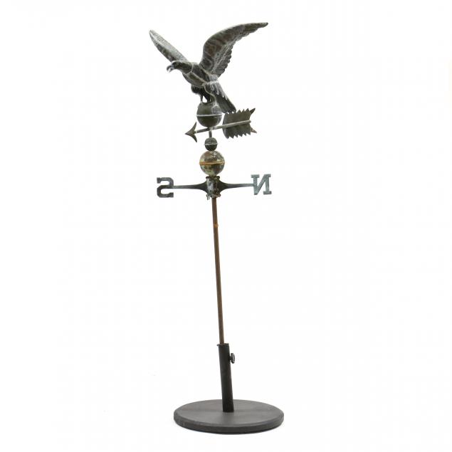 full-bodied-copper-eagle-weathervane