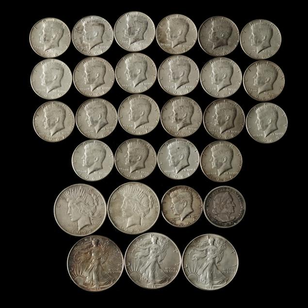 american-silver-coin-grouping