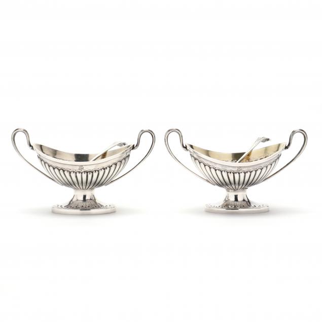 a-pair-of-victorian-silver-master-salt-cellars-and-spoons