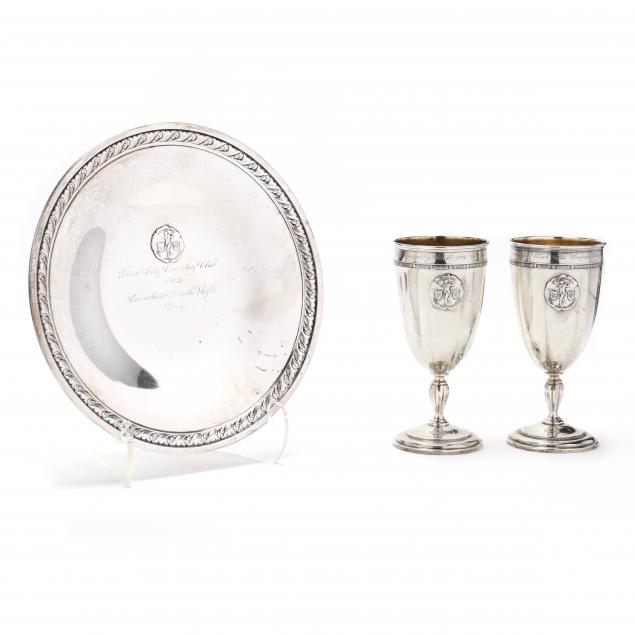 three-carolina-golf-association-sterling-silver-trophies