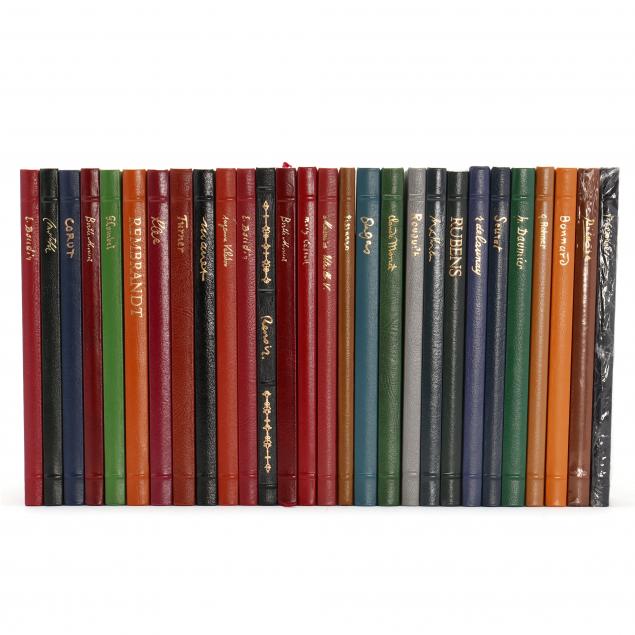 twenty-eight-28-easton-press-great-artist-series-books