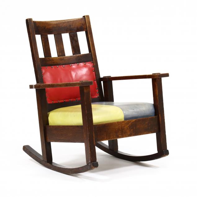 mission-oak-rocking-chair
