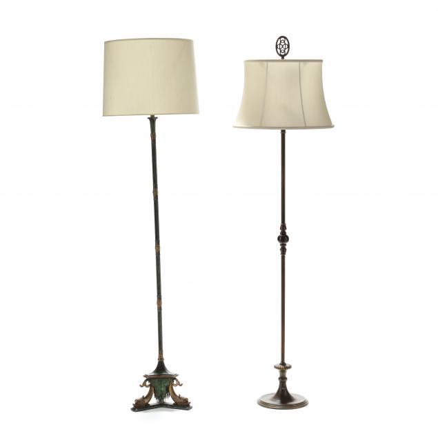 two-oscar-bach-floor-lamps