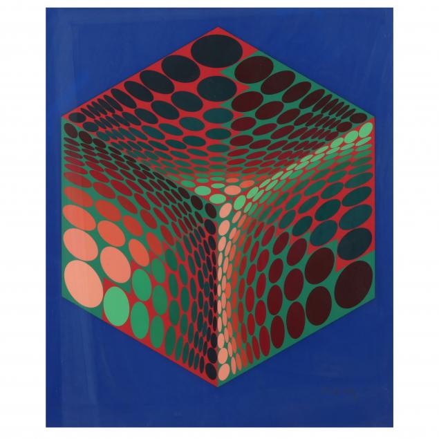 victor-vasarely-french-hungarian-1906-1997-i-paramenide-blue-red-and-green-i