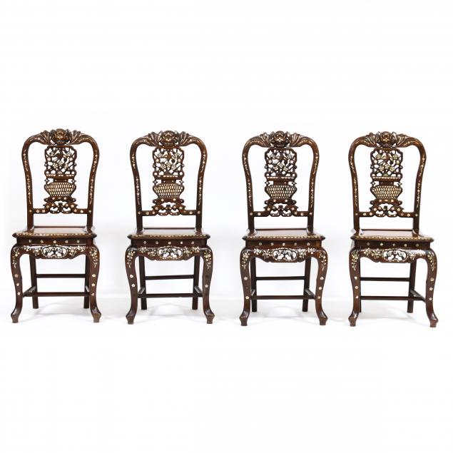 four-chinese-carved-hardwood-and-mother-of-pearl-inlaid-chairs