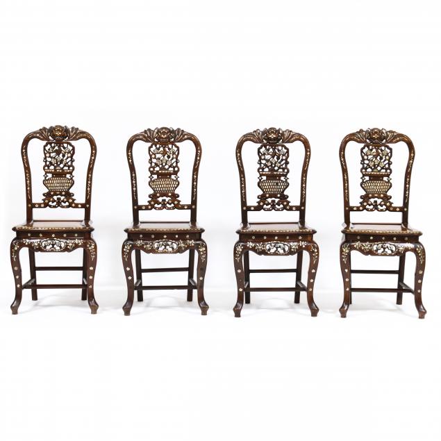 four-chinese-carved-hardwood-and-mother-of-pearl-inlaid-chairs