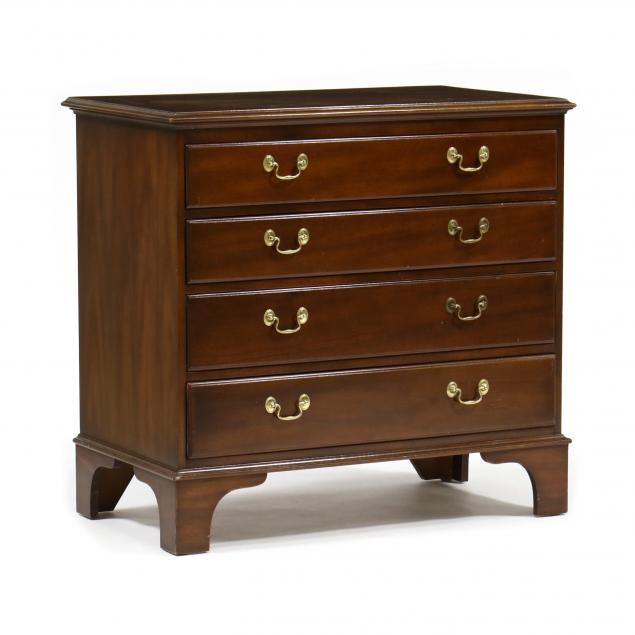 kittinger-chippendale-style-mahogany-chest-of-drawers