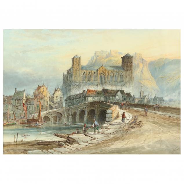 edward-nevil-british-1813-1901-continental-city-view