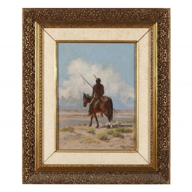 charles-craig-american-1846-1931-indian-on-horseback