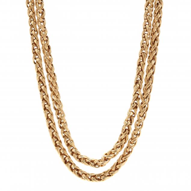 gold-braided-chain-necklace