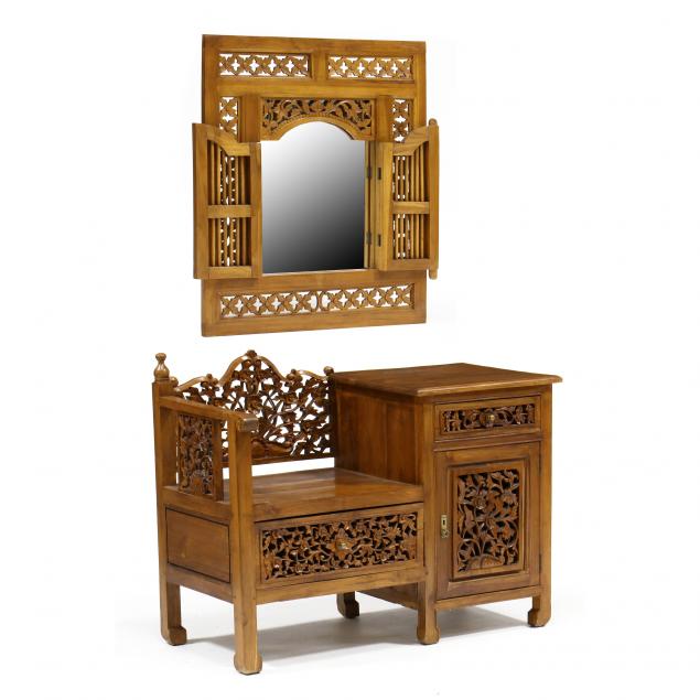 vintage-southeast-asian-telephone-table-and-mirror