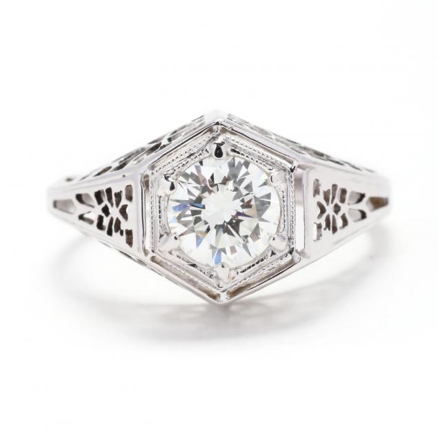 vintage-white-gold-and-diamond-ring