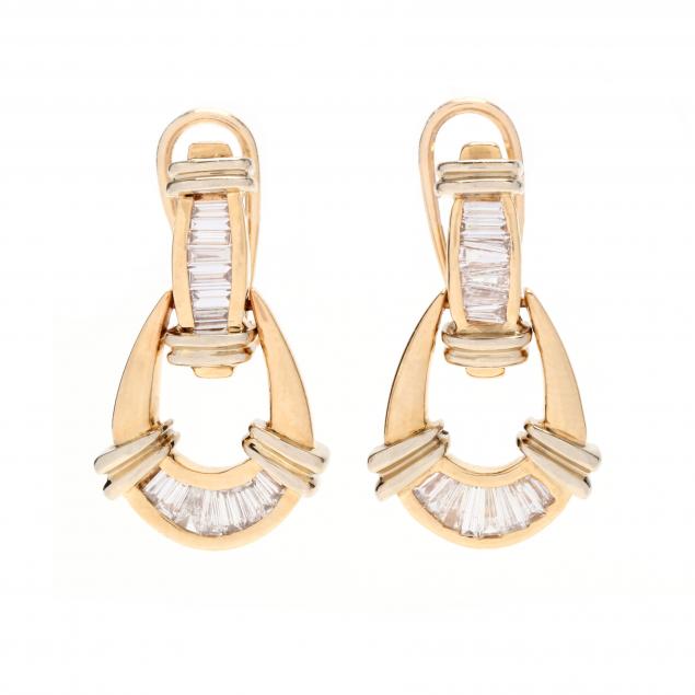 gold-and-diamond-earrings