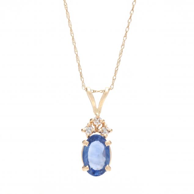sapphire-and-diamond-pendant