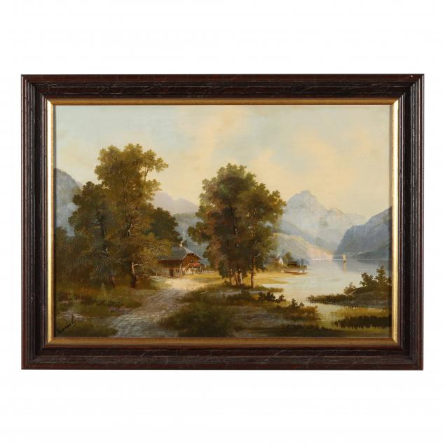 an-antique-alpine-landscape-painting