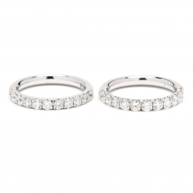 near-pair-of-white-gold-and-diamond-bands