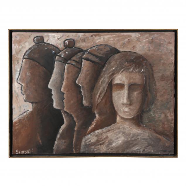 ron-scarselli-american-1955-1989-untitled-five-heads