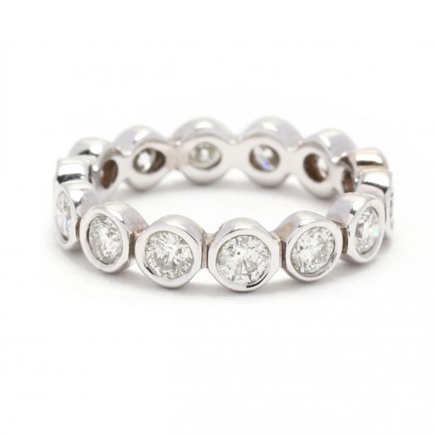 white-gold-and-diamond-eternity-band