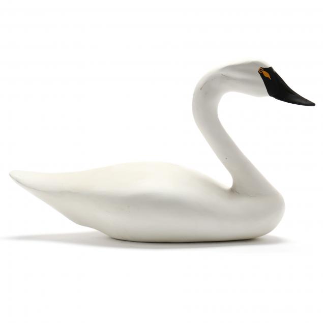 harry-jobes-md-1936-2019-miniature-swan-decoy