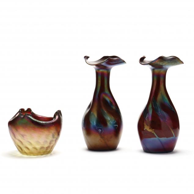 three-bohemian-glass-vases