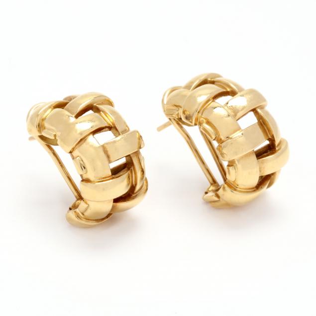 gold-basketweave-half-hoop-earrings-tiffany-co