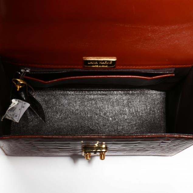 Lana Marks Lunchbox Crocodile Handbag (Lot 3018 - Luxury Accessories ...