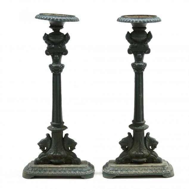 pair-of-classical-style-cast-iron-garden-torchieres