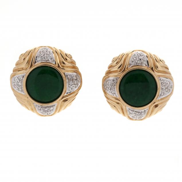 gold-jade-and-diamond-earrings