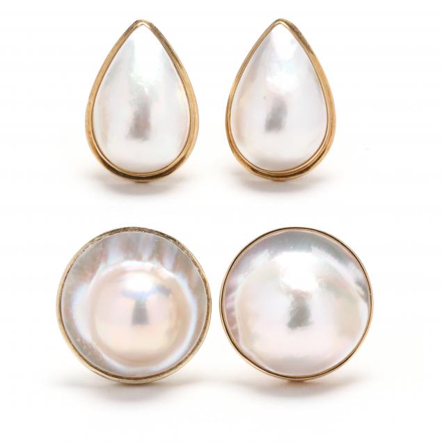 two-pairs-of-mabe-pearl-earrings
