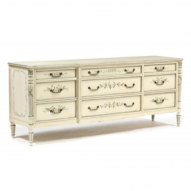 julia-grey-louis-xvi-style-paint-decorated-triple-dresser