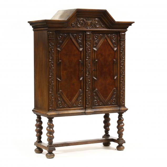 italian-renaissance-style-carved-walnut-cupboard