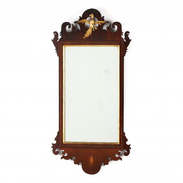 antique-english-chippendale-style-mahogany-mirror