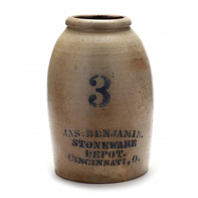 american-three-gallon-stoneware-crock-jas-benjamin